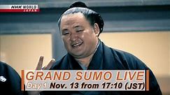 November GRAND SUMO LIVE DAY 1