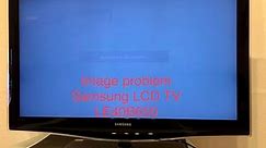 Samsung LCD TV LE40B650, LE40B679, LE37650 image problem, T-Con repair, AS15 replace