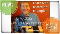 HOW TO PLAY Irish diatonic button accordion: TIPS & TECHNIQUE from ACCORDION CHAMPION Pat Barton