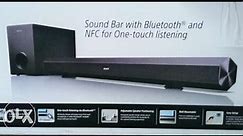 Sony HT-CT60BT 2.1 Surround Sound Bar and Subwoofer with Bluetooth NFC