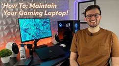 How To Maintain Your Gaming Laptop & Keep It Cool While Gaming? - 5 Tips I Use On My Razer Blade 15