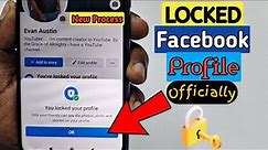 How to Lock Facebook Profile Officially in 2024