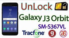 UnLock SIM Card | SAMSUNG Galaxy J3 Orbit | by global Unlocker pro