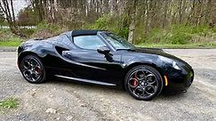 Alfa Romeo 4C Spider Final Edition Driven | Farewell To The Affordable Supercar
