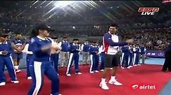 Novak Djokovic dancing in Gangnam Style with ball kids China Open 2012