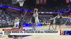UConn women v.s. Syracuse in NCAA tournament