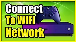 How to Connect To Wireless Network or WIFI on Xbox One (Easy Connection)