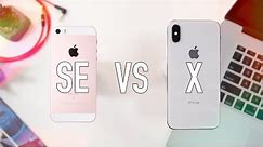 Apple iPhone SE VS iPhone X Review in 2020 / 2018