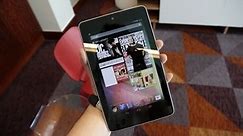 First Look: Google Nexus 7 Tablet and Android 4.1 Jelly Bean!