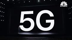 Apple CEO Tim Cook: Today we are bringing 5G to iPhone