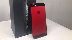 Building a Custom Red iPhone 5