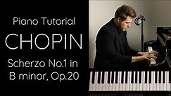 Chopin Scherzo No.1 in B minor, Op.20 Tutorial