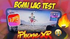 🔥iPhone XR BGMI Test 2024 | Lag? | Bye iPhone XR!