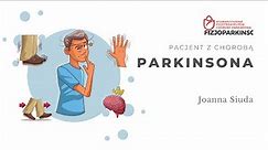 Pacjent z chorobą Parkinsona. Joanna Siuda