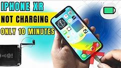 EASY !!! iPhone XR Not Charging Solution - Battery Jumper Fix