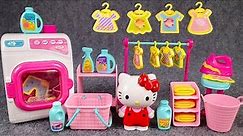 34 Minutes Satisfying with Unboxing Cute Hello Kitty Laundry Playset, Kitchen Toys Collection | ASMR