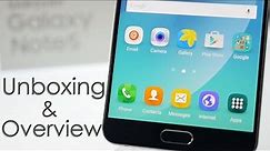 Samsung Galaxy Note 5 Unboxing & Overview