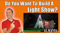 Holiday Light Shows 101: LEDs, Controllers, Props, and Sequencing for BEGINNERS. 5 Hour MegaTree!