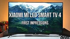 Xiaomi Mi LED Smart TV 4 First Impressions and Features Overview | Digit.in
