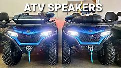 ATV Speakers / Sound System Options for your ATV | CFMOTO Honda Canam Polaris & More
