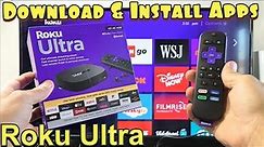 Roku Ultra: How to Download & Install Apps