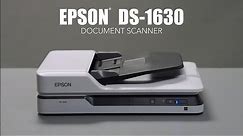 Epson DS-1630 Document Scanner | Take the Tour