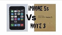 Apple iPhone 5s Vs Samsung Galaxy Note 3 (2013 Smart Phone Comparison)