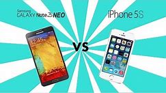 Samsung Galaxy Note 3 Neo vs iPhone 5S