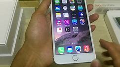 Apple iPhone 6 Plus Gold MTK6592 Octa Core Real Fingerprint HDC I6 Plus Phone Review