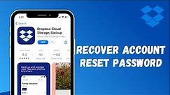 How to Recover Dropbox Account | Reset Dropbox Password 2021 | www.dropbox.com