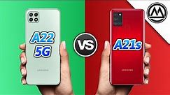 Samsung Galaxy A22 5G vs Samsung Galaxy A21s