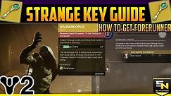 Destiny 2 | Strange Key Guide- Magnum Opus Quest