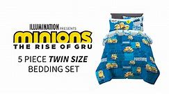 Minions Kids Bedding Bed In A Bag Set - Twin Size