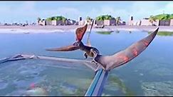 All Flying Reptiles Animations, Quetzalcoatlus, Pteranodon, Dimorphodon 🦖 Jurassic World Evolution 2