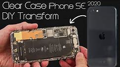 World 1st CLEAR iPhone SE 2020 | Transparent | Teardown | Clear case | Take apart | see through hack