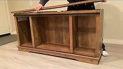 Step-by-step Assemble *Sliding* Barndoor TV Stand 65” from Walmart - Manor Park by Walker Edison