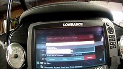 Lowrance HDS Gen 3 Settings and Features
