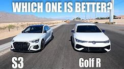 2023 MK8 Golf R vs Tuned 8Y Audi S3 Comparison + POV Drive!