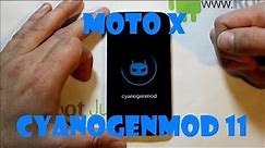 How to install CyanogenMod 11 KitKat rom on the Moto X