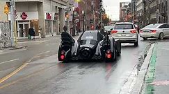 Batmobile spotted in downtown toronto. #batman