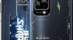 Black Shark 5 Pro Unlocked Gaming Smartphone, 12 GB + 256 GB 5G Cell Phone, 6.67" E4 144Hz Display, Snapdragon 8 Gen 1 + LPDDR5 + UFS3.1, 64MP Camera, 120W Charging with 4650mAh - Black