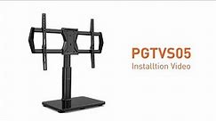 Step-By-Step Installation Guide for Perlegear PGTVS05 Universal TV Stand