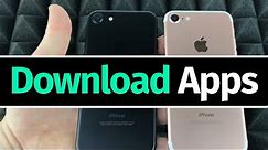 How to Download Apps on iPhone 7 & iPhone 7 Plus