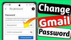 How To Change Gmail Password | Gmail password change | Email Password change