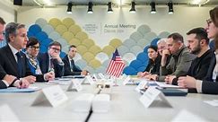 Blinken meets with Zelenskyy in Davos