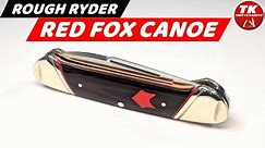 Rough Ryder Red Fox Canoe Pocket Knife RR2297RF