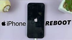 How To Reboot iPhone (2 Methods)
