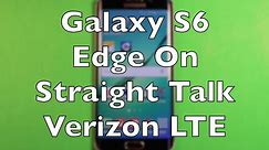 Galaxy S6 Edge On Straight Talk Verizon LTE