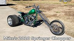 Mike's 2020 Custom Springer Chopper Trike - Frankenstein Trikes / MC Worx