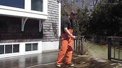 HOW TO: Cleaning a Deck with Oxygen Bleach (NOT Chlorine Bleach!)